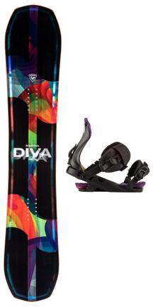 Snowboard s viaz.: Diva LF Lite Frame +Diva S/M