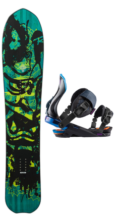 Snowboard s viaz.: XV SASHIMI LG LIGHT + DIVA S/M